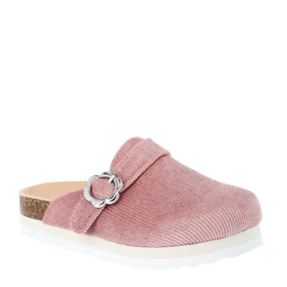 Little Girls Justice Unlined Platform Clogs Shoes Size 3